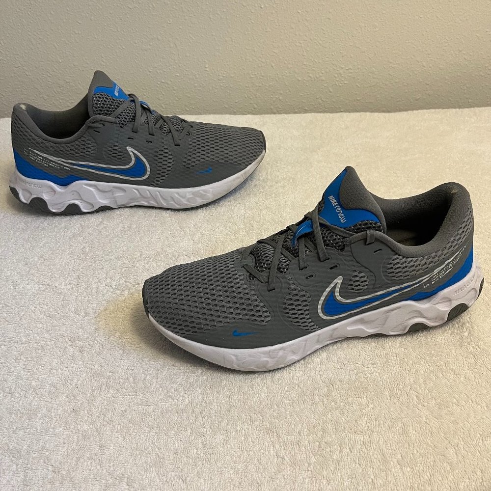 Nike Renew Ride 2 Running Shoes Gray/Blue 12